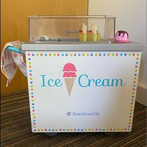 American Girl Ice Cream Cart
